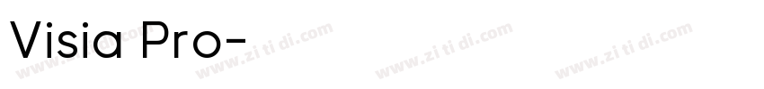Visia Pro字体转换